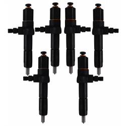 6x KOMPLETNY WTRYSKIWACZ PALIWA URSUS C-385 C385 TURBO BREMHER